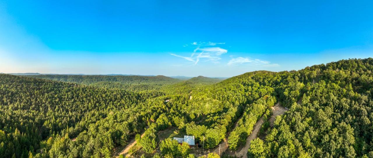 Misty Mountain Cabin Spectacular Scenic Escape By Caddo River Glenwood Exterior foto
